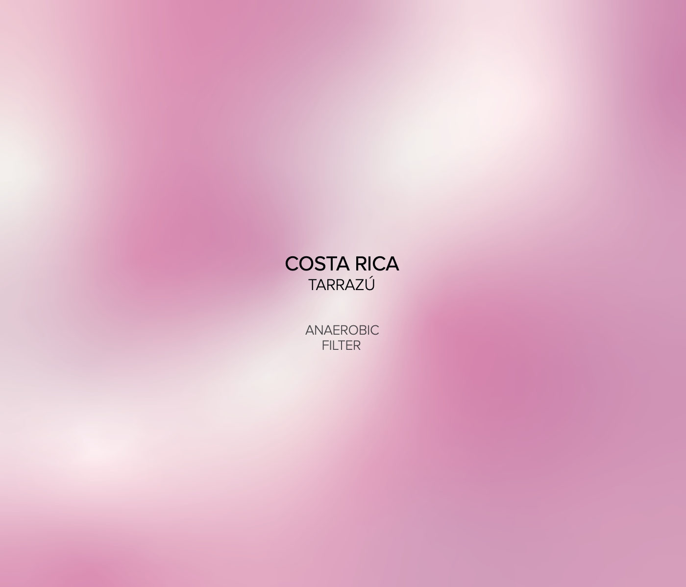 Costa Rica - Tarazzu — Voorkant